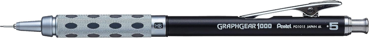 Pentel GraphGear 1000 black 0.5 mm mechanical pencil